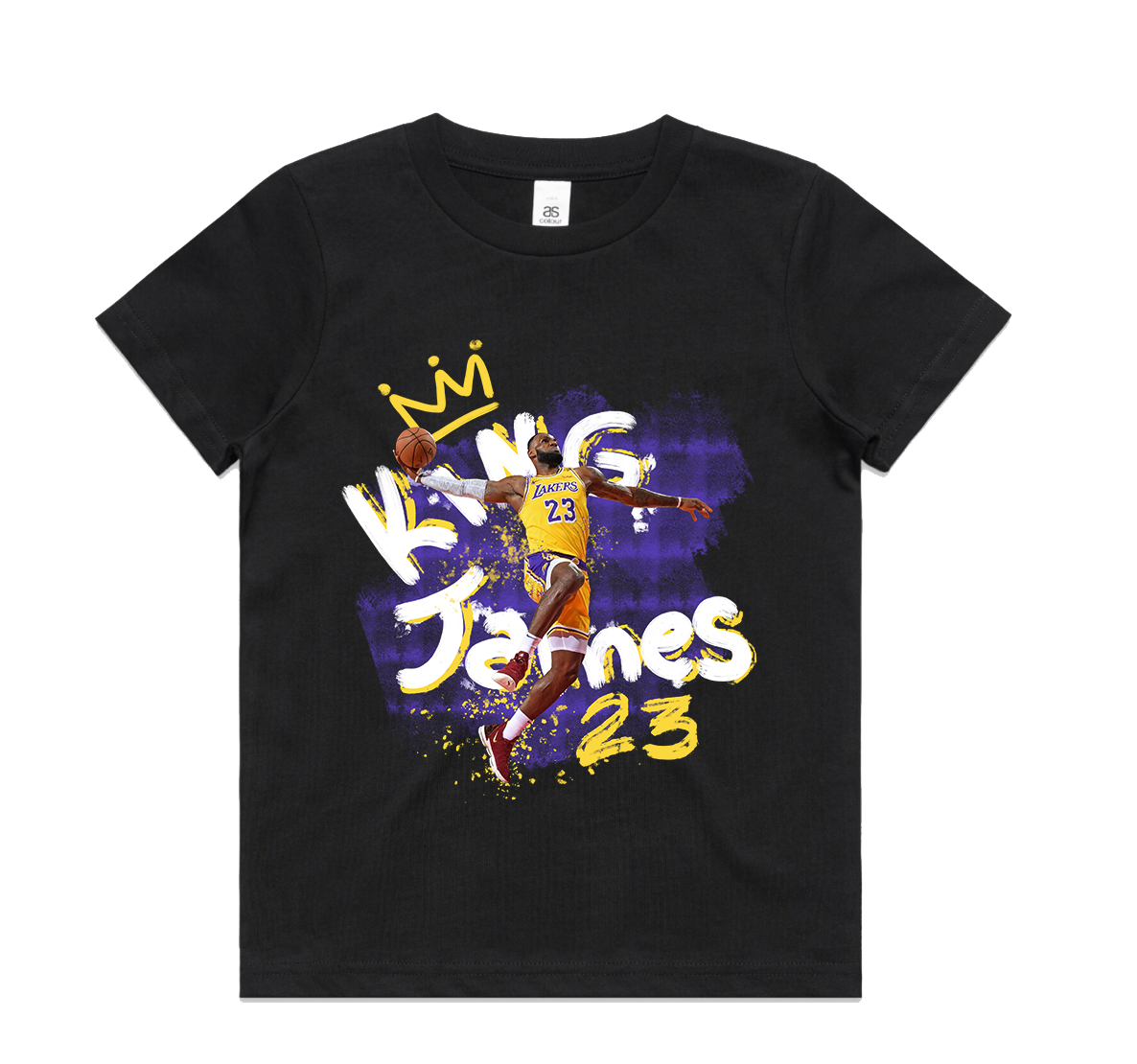 Kids King James NBA Tee